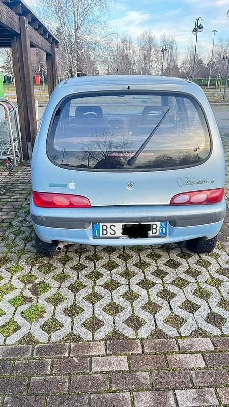 Usata Fiat Seicento 54 CV (39 kW) 2001 Blu Utilitaria