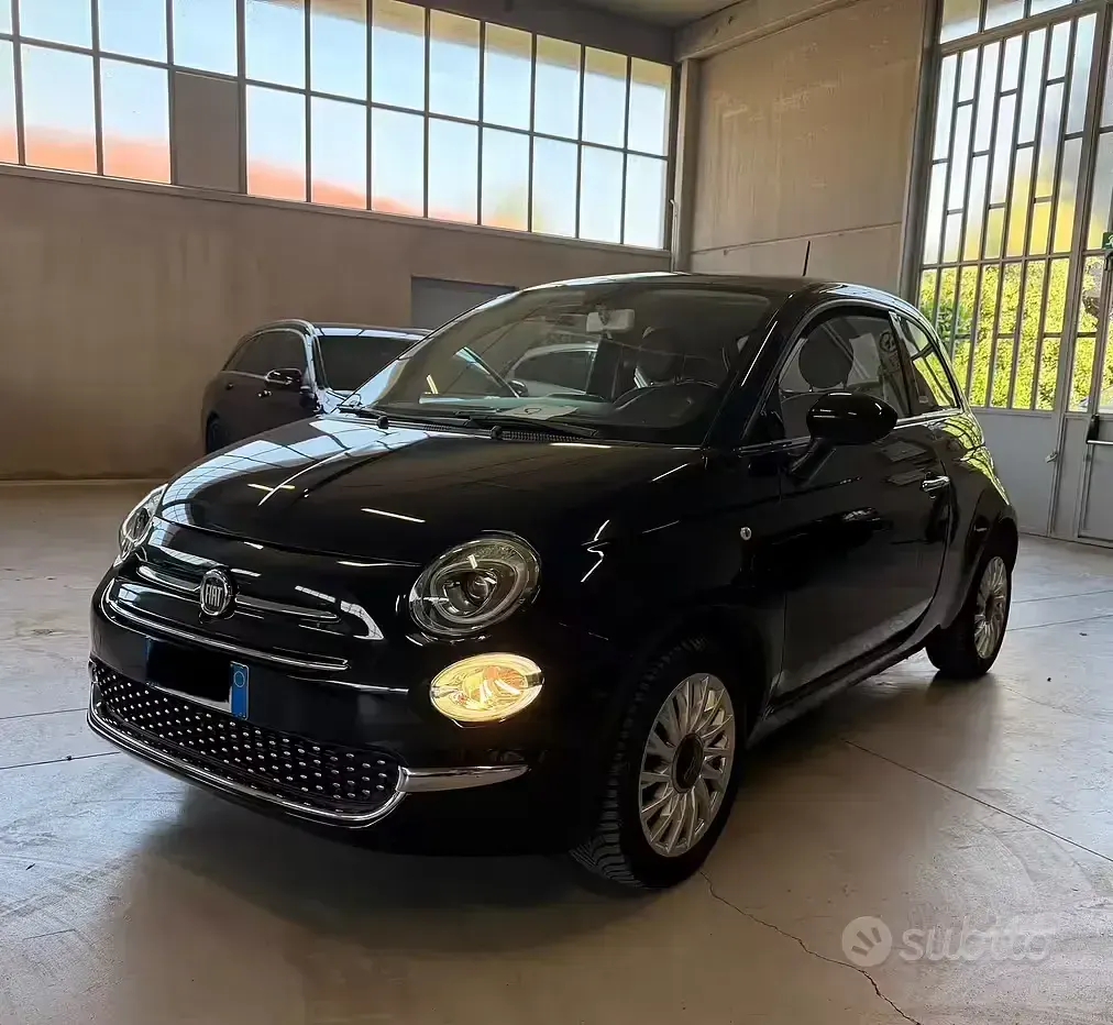 Usata Fiat 500 Lounge 69 CV (50 kW) 2016 Nero Berlina