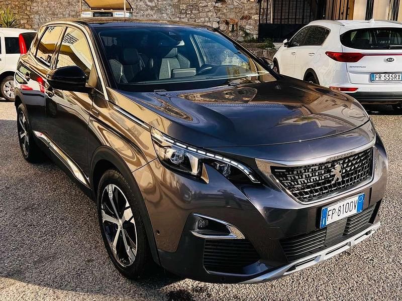 Usata Peugeot 3008 GT-line 131 CV (96 kW) 2018 Grigio SUV