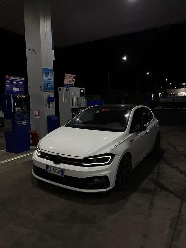 Usata VW Polo GTI 200 CV (147 kW) 2019 Bianco Utilitaria
