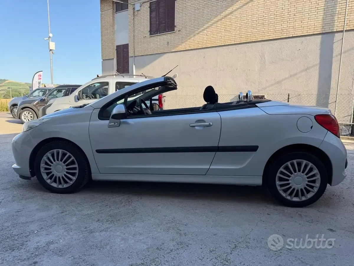 Usata Peugeot 207 CC 109 CV (80 kW) 2007 Grigio Cabrio