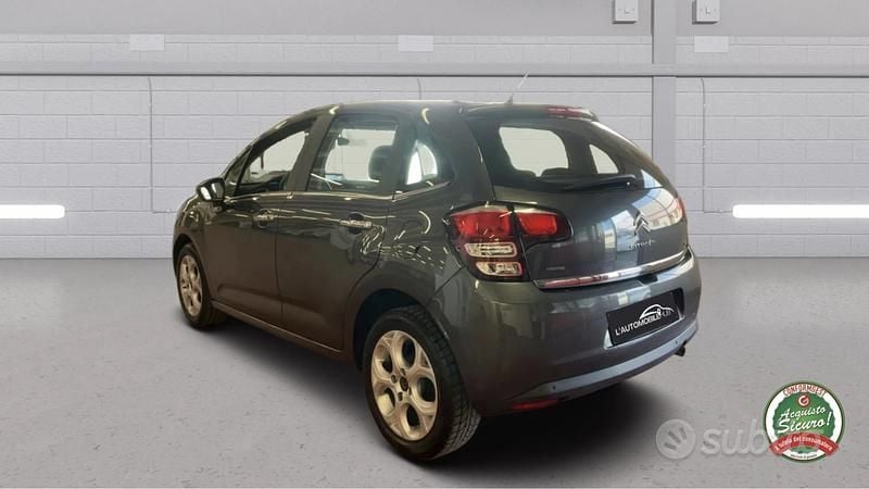 Usata Citroën C3 Exclusive 82 CV (60 kW) 2015 Grigio Berlina