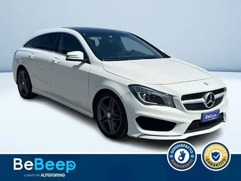 Usata Mercedes CLA220 Premium 177 CV (130 kW) 2016 Bianco Coupé