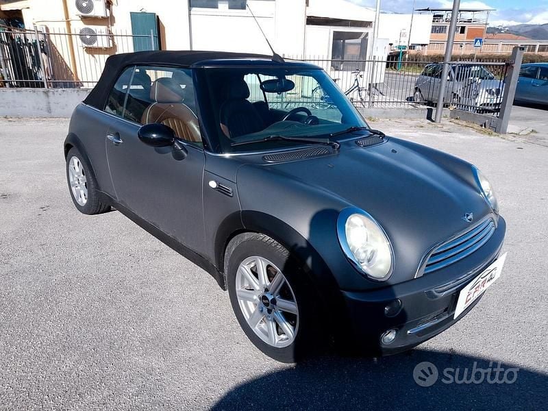 Usata Mini Cooper Cabriolet 120 CV (88 kW) 2008 Grigio Cabrio