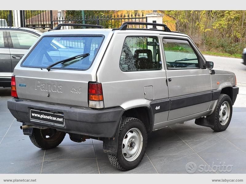 Usata Fiat Panda 4x4 Trekking 54 CV (39 kW) 2001 Argento Utilitaria