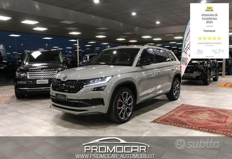 Grigio Usata 2021 Skoda Kodiaq RS SUV | 38.000 € - Immagine 1/4