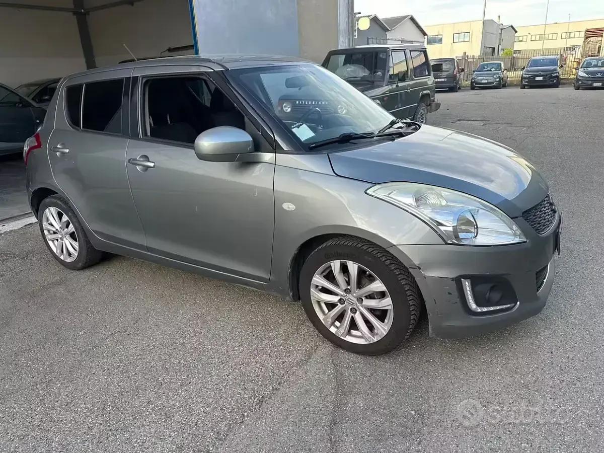 Brugt Suzuki Swift 95 HK (69 kW) 2014 Grå Hatchback
