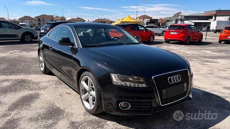 Usata Audi A5 S-Line 180 CV (132 kW) 2009 Nero Coupé