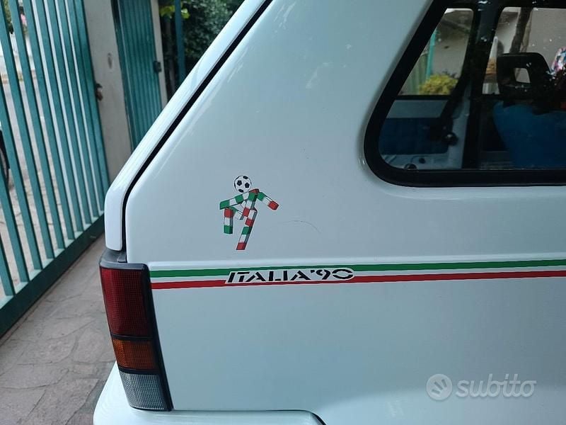 Usata Fiat Panda 1990 Bianco Utilitaria