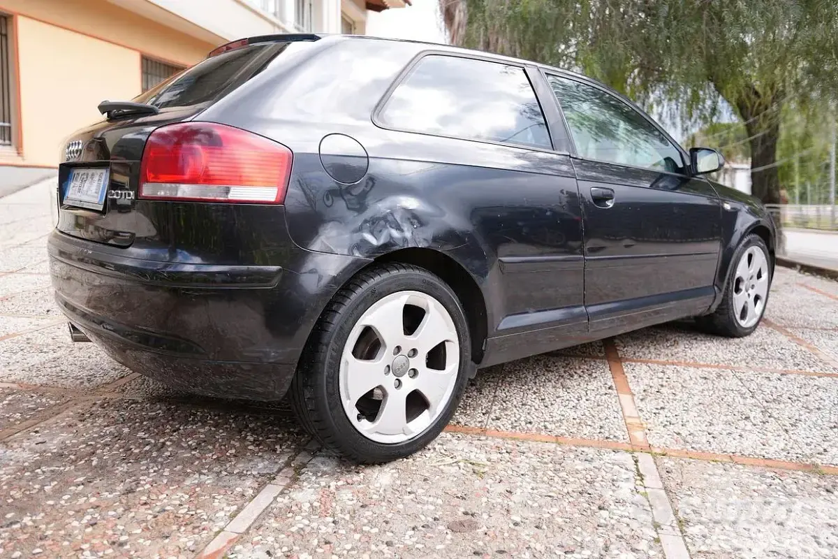 Usata Audi A3 140 CV (102 kW) 2004 Nero Utilitaria