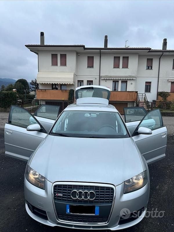 Usata Audi A3 S-Line 140 CV (102 kW) 2008 Grigio Utilitaria