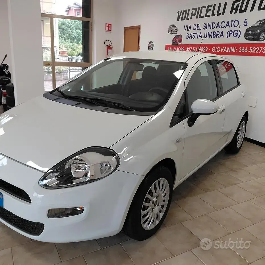 Usata Fiat Punto 69 CV (50 kW) 2014 Bianco Utilitaria