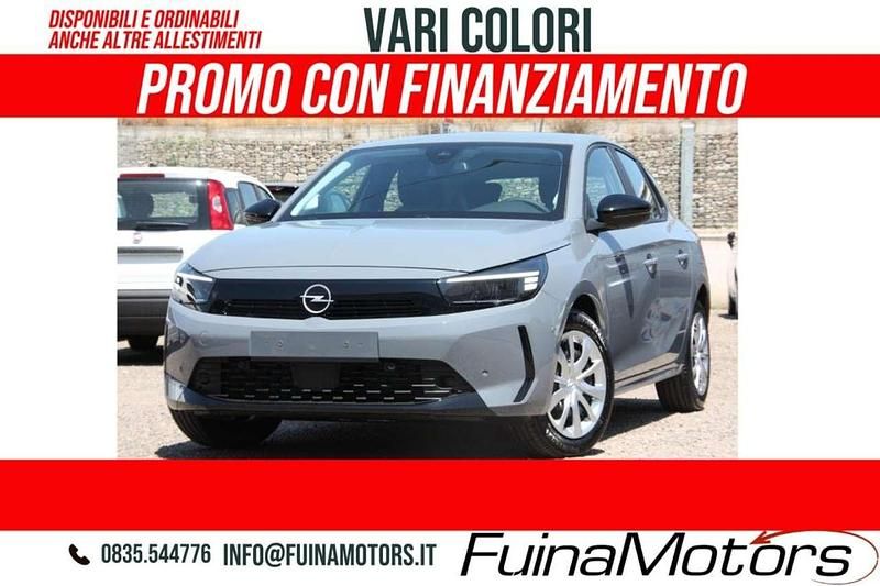 Nuova Opel Corsa Edition 101 CV (74 kW) 2025 Grigio scuro Berlina