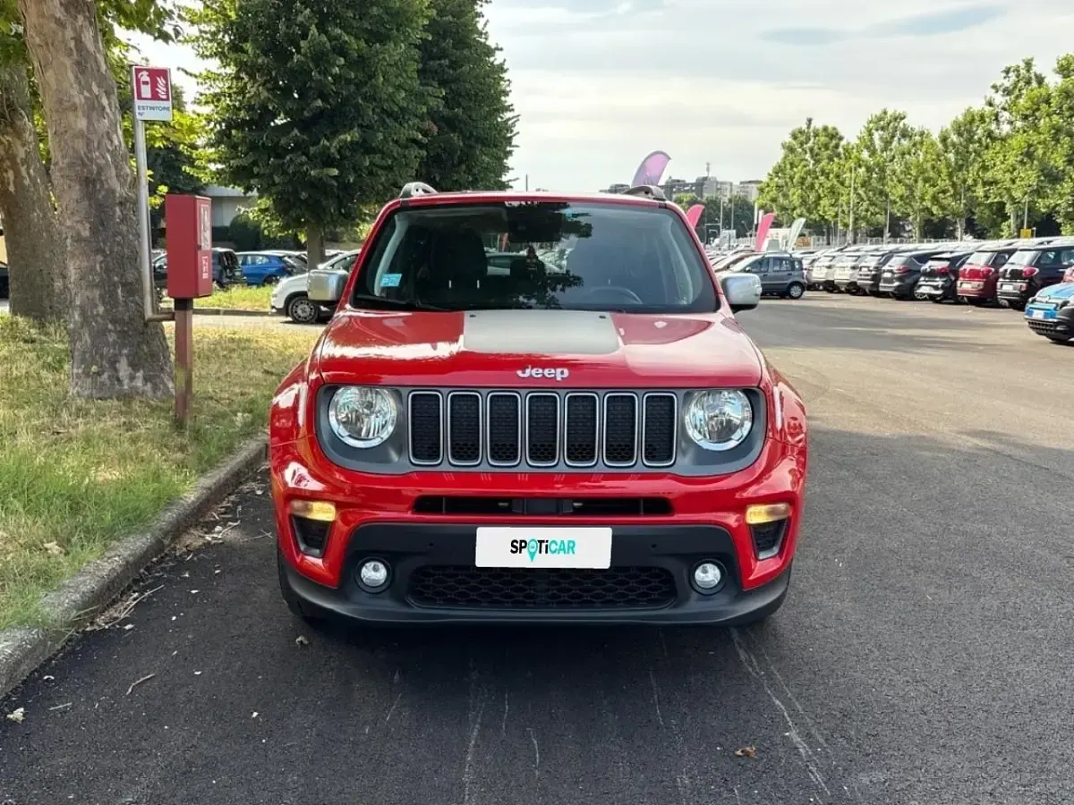Usata Jeep Renegade Limited 131 CV (96 kW) 2022 Rosso SUV