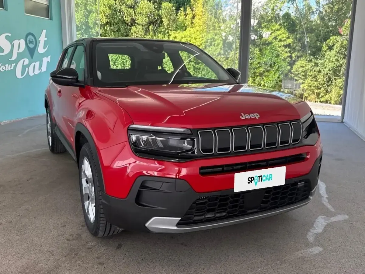 Usata Jeep Avenger Altitude 101 CV (74 kW) 2024 Rosso SUV