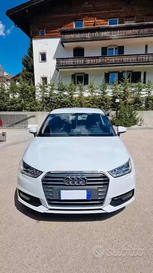 Usata Audi A1 90 CV (66 kW) 2017 Bianco Utilitaria