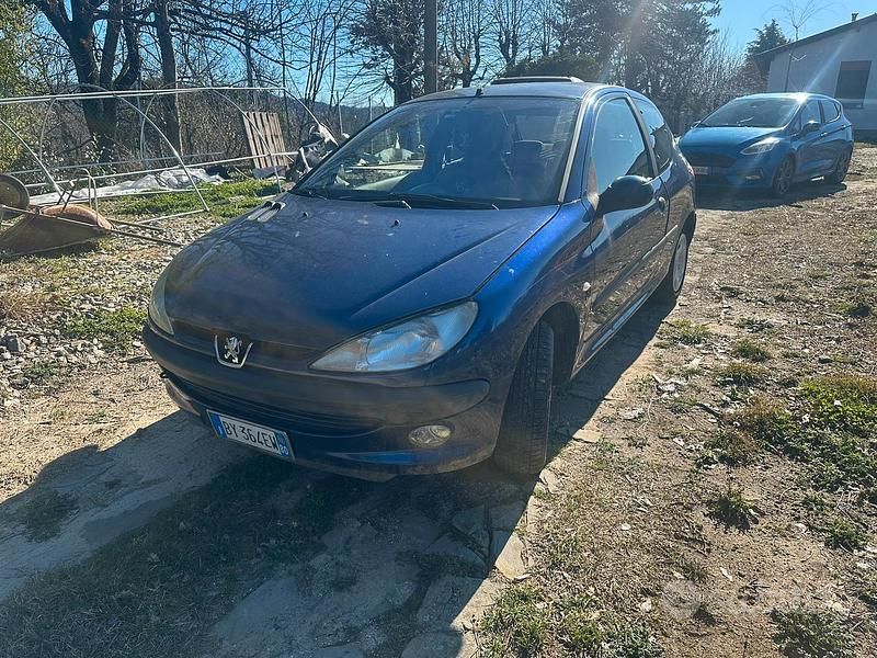 Usata Peugeot 206 75 CV (55 kW) 2002 Blu Coupé