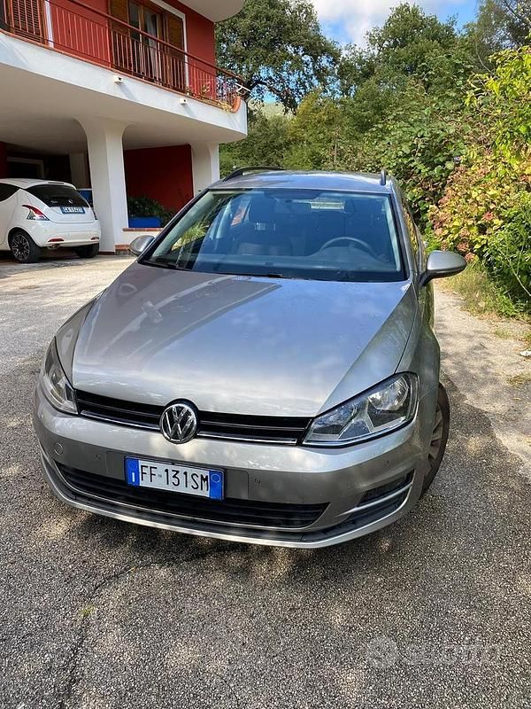 Usata VW Golf VII 105 CV (77 kW) 2016 Grigio Station wagon