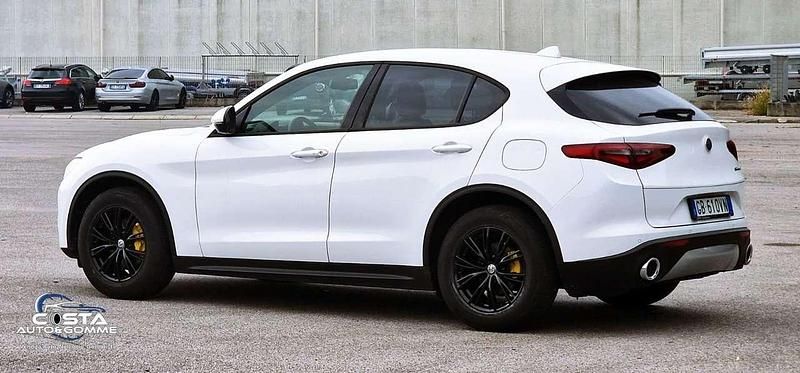 Usata Alfa Romeo Stelvio Super 160 CV (117 kW) 2020 Bianco SUV