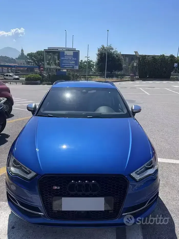 Usata Audi S3 116 CV (85 kW) 2016 Bluazzurro Berlina
