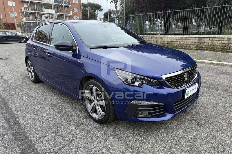 Usata Peugeot 308 GT-line 131 CV (96 kW) 2020 Blu Berlina