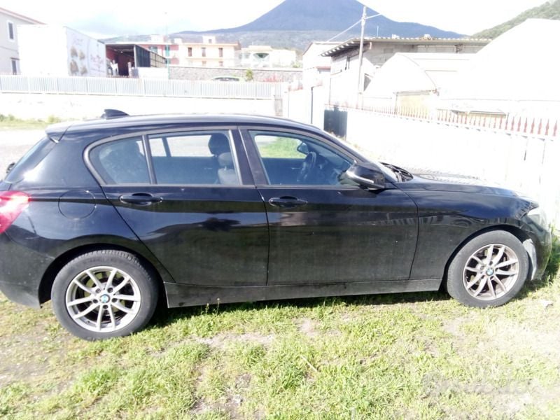 Usata BMW 116 102 CV (75 kW) 2014 Nero Utilitaria