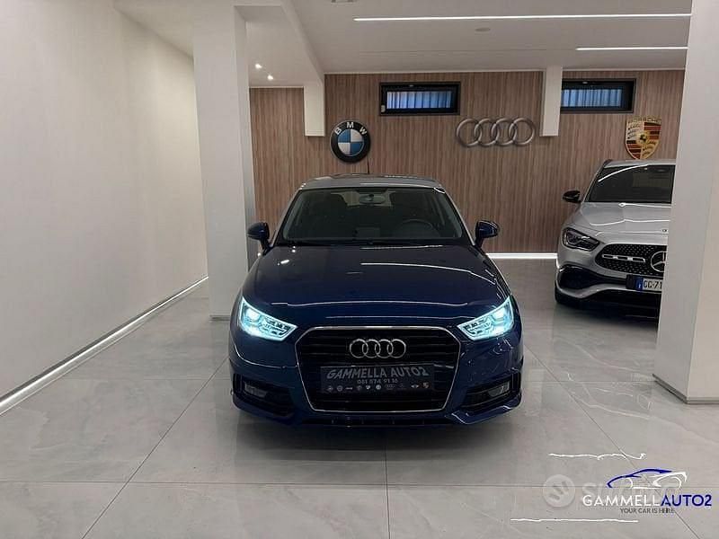 Usata Audi A1 90 CV (66 kW) 2018 Blu Berlina