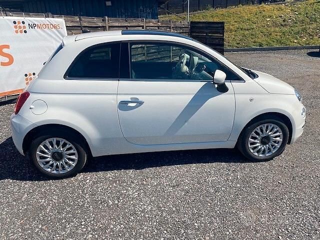Usata Fiat 500 Lounge 69 CV (50 kW) 2019 Bianco Utilitaria