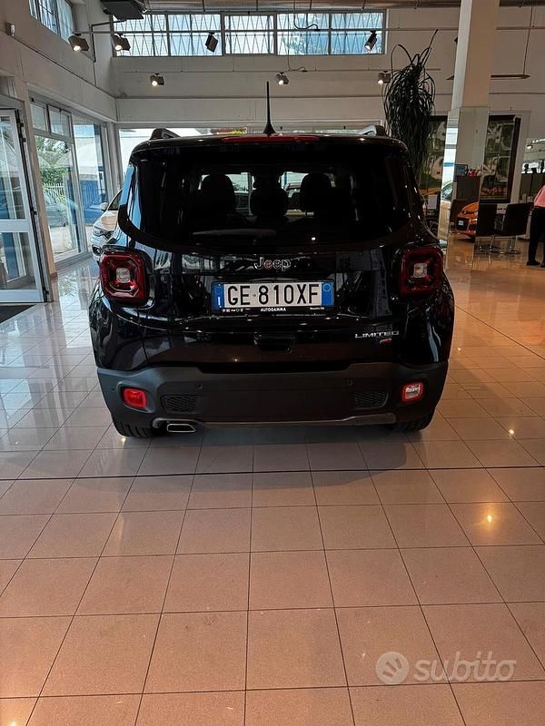 Usata Jeep Renegade Limited 131 CV (96 kW) 2021 Nero SUV