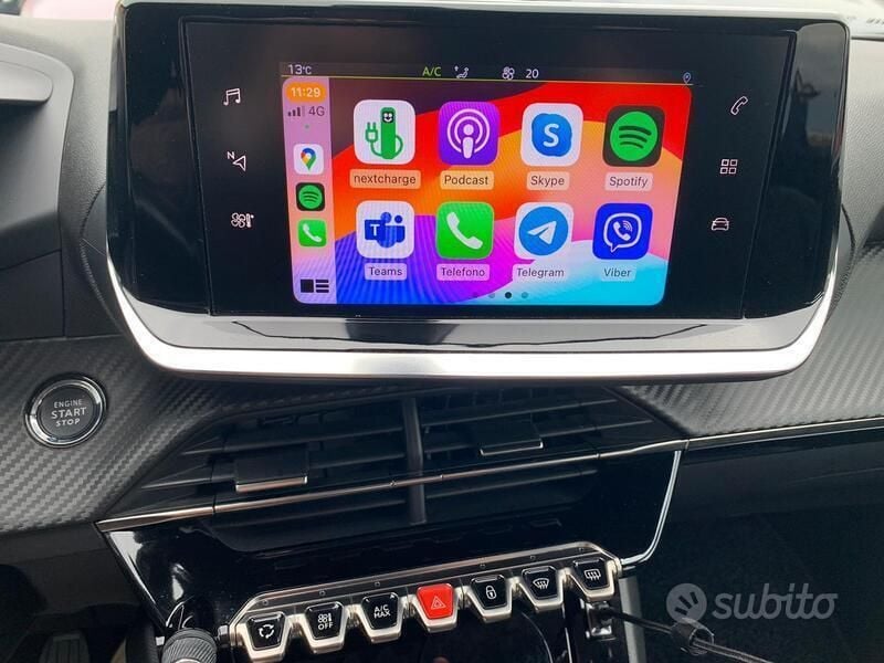 Usata Peugeot 2008 Allure 102 CV (75 kW) 2020 Nero SUV