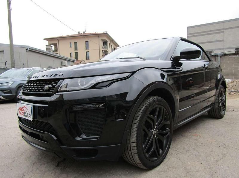 Usata Land Rover Range Rover evoque HSE Dynamic 180 CV (132 kW) 2018 Nero metallizzato Cabrio