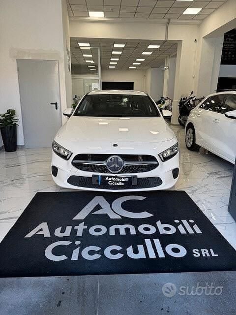 Usata Mercedes A180 Executive 116 CV (85 kW) 2019 Bianco Berlina