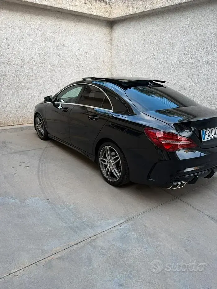 Usata Mercedes CLA180 AMG 109 CV (80 kW) 2017 Nero Berlina