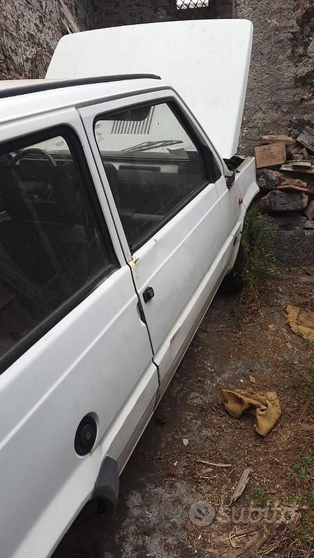 Usata Fiat Panda 1990 Bianco Utilitaria