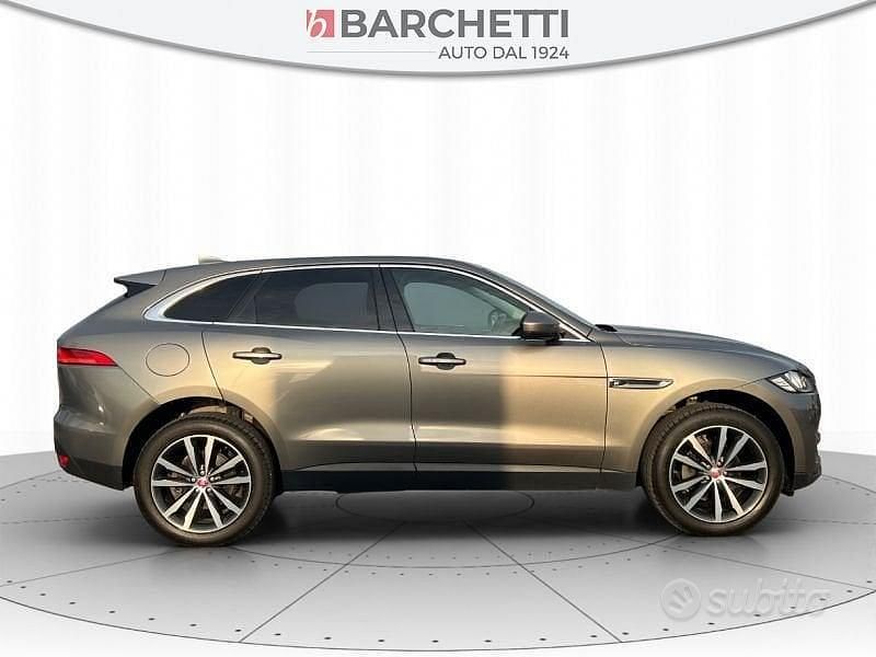 Usata Jaguar F-Pace Portfolio 241 CV (177 kW) 2017 Grigio SUV