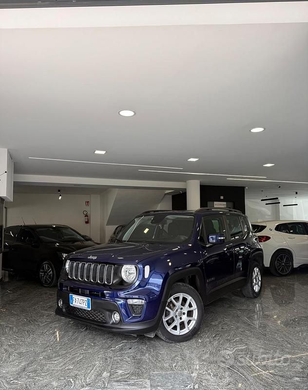 Usata Jeep Renegade Limited 120 CV (88 kW) 2019 Blu SUV
