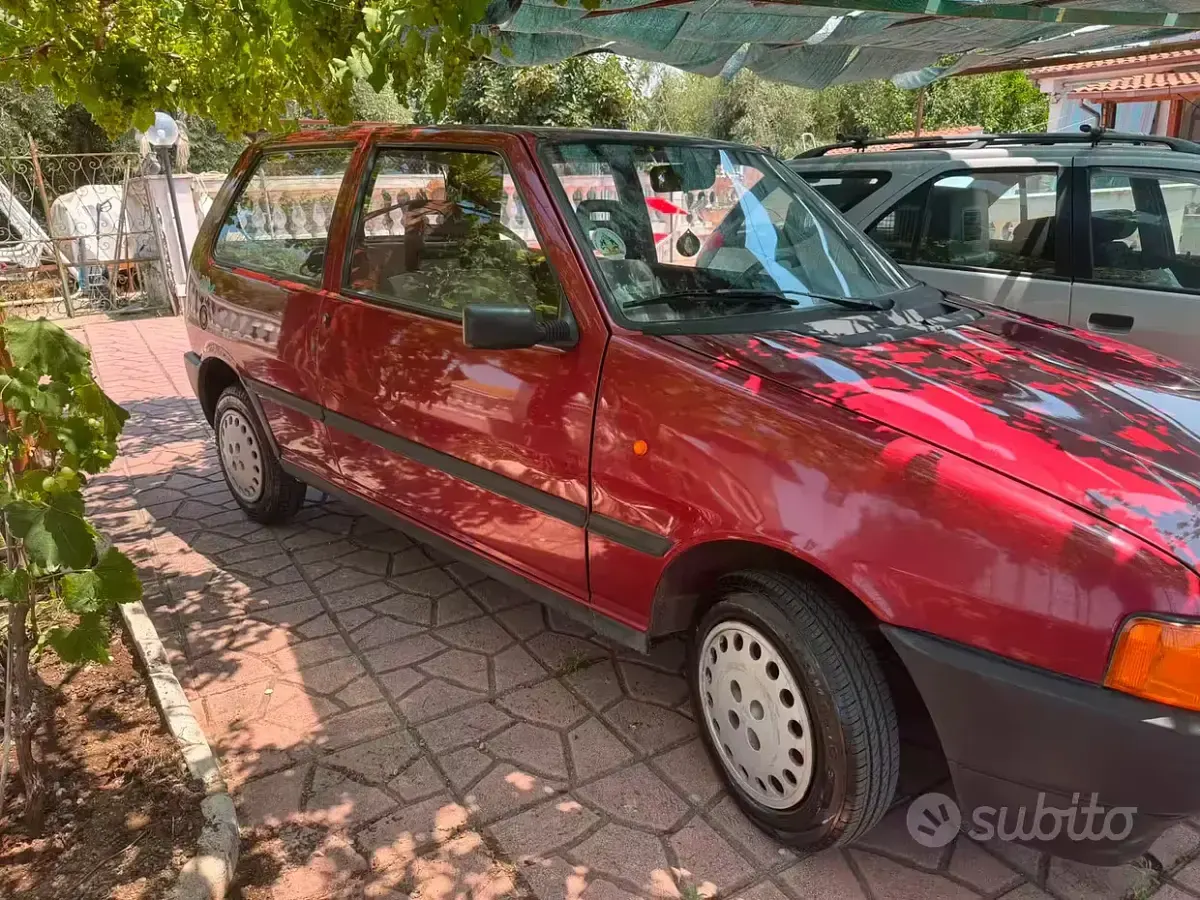 Usata Fiat Uno 45 CV (33 kW) 1991 Rosso Utilitaria