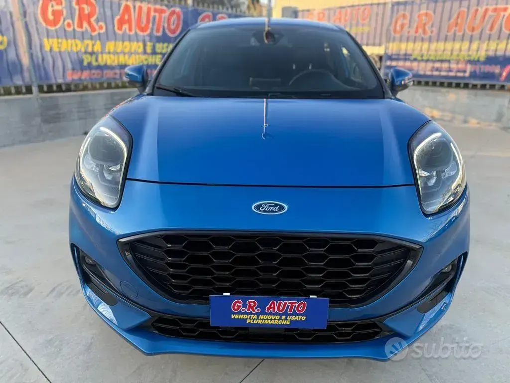Usata Ford Puma ST-Line X 125 CV (91 kW) 2020 Blu/azzurro SUV