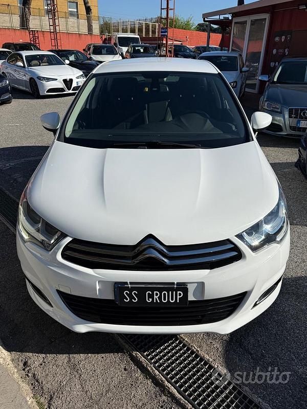 Brugt Citroën C4 Feel 120 HK (88 kW) 2017 Hvid Sedan