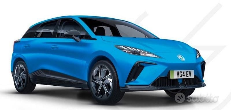 Usata MG MG4 EV Luxury 125 kW (170 CV) 2023 Blu Utilitaria