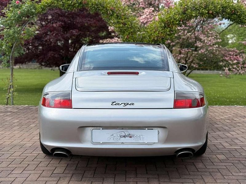 Usata Porsche 996 320 CV (235 kW) 2003 Artic silber Cabrio
