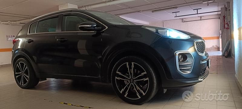 Usata Kia Sportage 115 CV (84 kW) 2018 Nero SUV