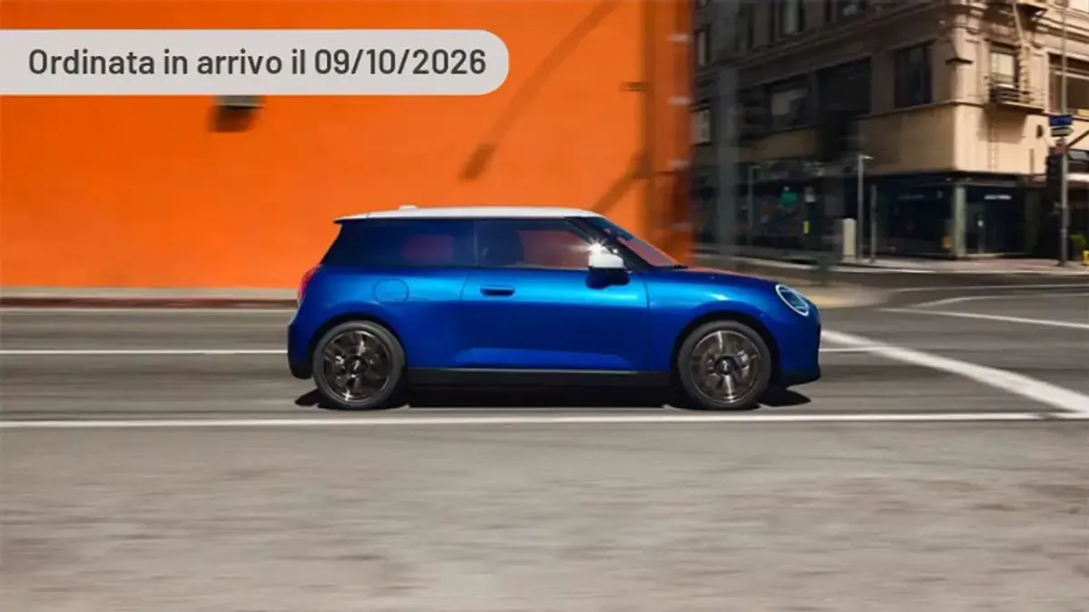 Nuova Mini Cooper Classic 55 kW (75 CV) 2025 Argento Utilitaria