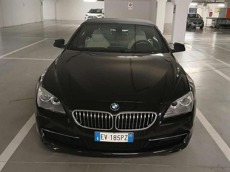 Begagnad BMW 640 Cabriolet M Sport 313 HK (230 kW) 2014 Svart Cab