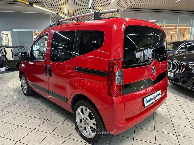 Usata Fiat Qubo Active 77 CV (56 kW) 2010 Rosso Monovolume