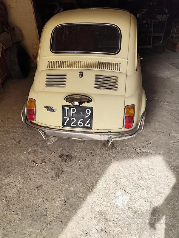 Usata Fiat 500 1970 Bianco Utilitaria