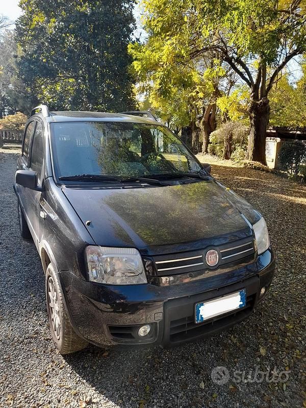 Usata Fiat Panda 4x4 2009 Nero Utilitaria