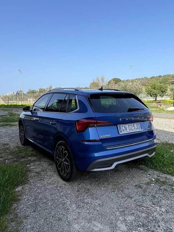 Usata Skoda Kamiq Style 116 CV (85 kW) 2020 Blu/azzurro SUV
