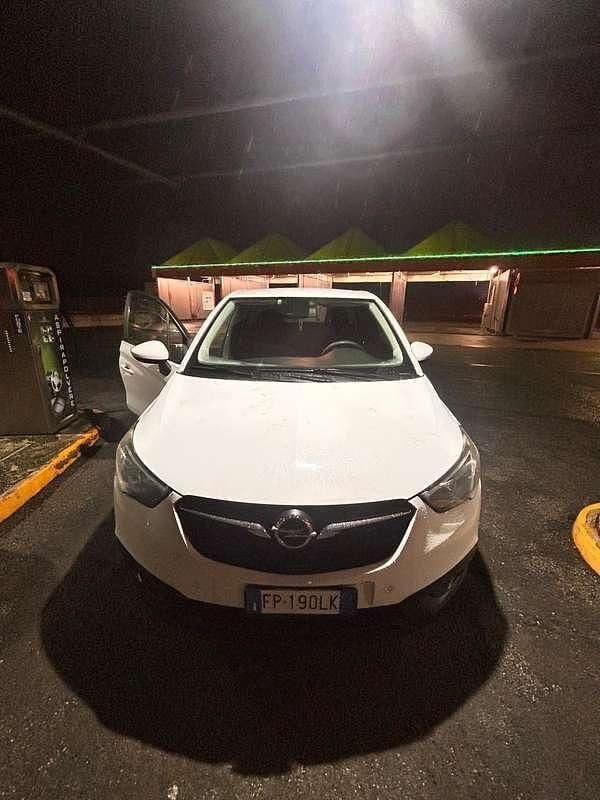 Usata Opel Crossland X 82 CV (60 kW) 2018 Bianco SUV