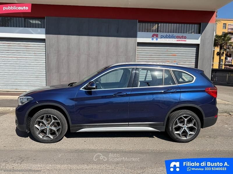 Usata BMW X1 xLine 116 CV (85 kW) 2018 Blu SUV